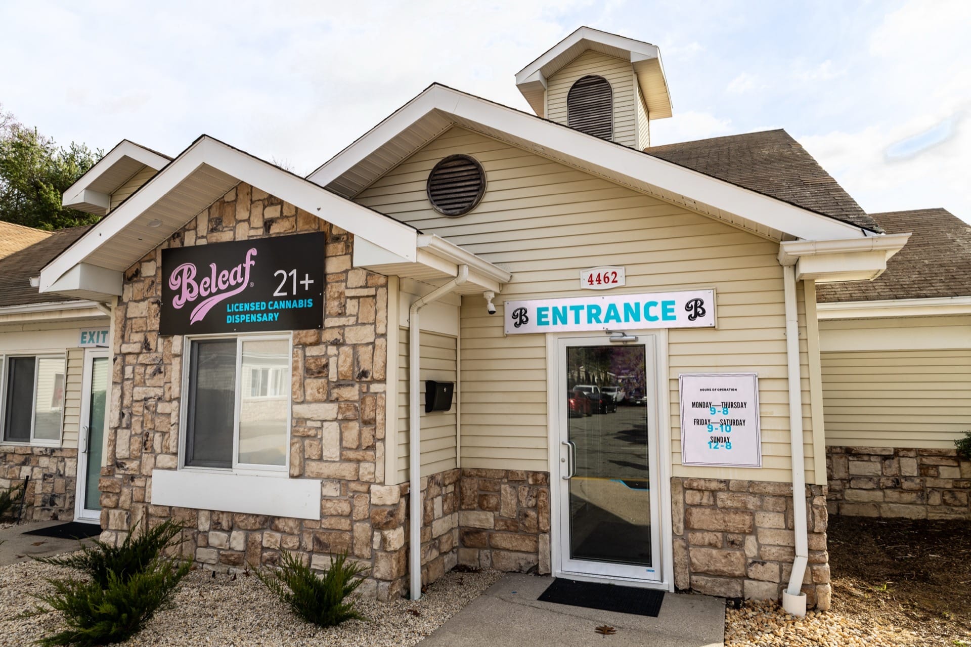 Beleaf Calverton dispensary at Calverton Commons